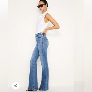 Good American boot cut jeans